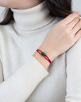 Green Soho Cord Bracelet