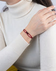 Black Soho Cord Bracelet