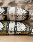 Renee Rectangular Cushion - Blush & Green Black