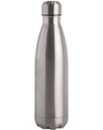 Water Bottle - Stainless Steel and Reusable - Silver