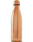 Water Bottle - Stainless Steel and Reusable - Copper