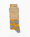 Save the Rhinos Bamboo Socks