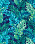 Lobate Tropical Leaf Wallpaper