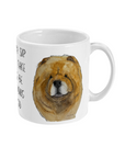 Stay Cozy with Our Red Chow Chow Mug: Every Sip You Take, I’m Watching!