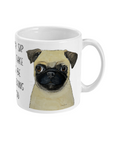 Adorable Pug Mug – Perfect Gift for Dog Lovers | Cute Ceramic Coffee Cup