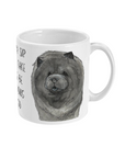 Blue Chow Chow Mug – Perfect for Dog Lovers and Coffee Enthusiasts!