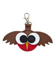 Robin Handmade Leather Bag Charm