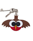 Robin Handmade Leather Bag Charm