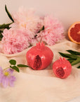 Pomegranate Shaped Candle