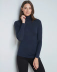 Roll Neck Micro Modal Top