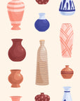 Roma Pottery Vase Wallpaper