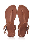 Rosalia T-strap Leather Sandals-2