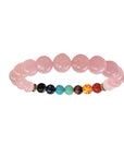 Rose Quartz Chakra Healing and Self Love Bracelet-1