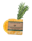 Rosemary Clementine Soap Bar 100g - Scented with essential oils - 3 different styles