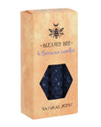 Set of 6 Blue Beeswax Spell Candles