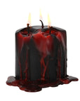 Small Vampire Blood Pillar Candle