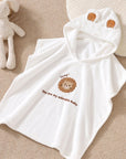 Kids Hooded Bath Towel - Soft, Quick-Dry Polyester for Swimming & Beach - 60x120cm by Baby Lamby at brixbailey.com
