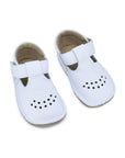 Leather Kids' Shoes Lusti - White