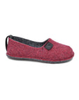 Öko-Toku Children's Slippers Made from Recycled Plastic Bottles - Red