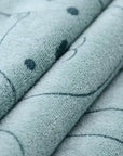 Cute Soft Animal Print Baby Towel - 100cm, 80% Cotton & 20% Polyester, Washable for Bathing, Feeding & Sleep by Baby Lamby at brixbailey.com