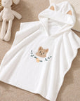 Kids Hooded Bath Towel - Quick Dry, Soft & Lightweight for Swimming, Beach & Bath Time - 60x120cm by Baby Lamby at brixbailey.com