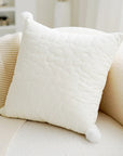 Eco-Friendly Jacquard Patchwork Pillowcase - 100% Polyester, Non-Toxic, Modern Simplicity for Home & Hotel by Baby Lamby at brixbailey.com