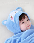 FW01 Square Baby Bath Towel - Soft Polyester/Cotton Blend for Newborns 0-12m by Baby Lamby at brixbailey.com