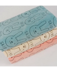 Cute Soft Animal Print Baby Towel - 100cm, 80% Cotton & 20% Polyester - Bathing, Feeding & Burp Use by Baby Lamby at brixbailey.com