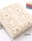 Cute Soft Animal Print Baby Towel - 100cm, 80% Cotton & 20% Polyester, Washable for Bathing, Feeding & Sleep by Baby Lamby at brixbailey.com