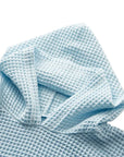 Cute Soft Absorbent Hooded Baby Bath Towels - 100% Waffle Cotton for 0-36mo by Baby Lamby at brixbailey.com