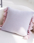 Eco-Friendly Jacquard Pillowcase - 100% Polyester, Non-Toxic, Modern Patchwork Design for Home & Hotel by Baby Lamby at brixbailey.com