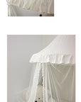 Premium Baby Nursery Mosquito Net Teepee Tent, 110x180cm, Stylish and Protective Canopy for Kids by Baby Lamby at brixbailey.com