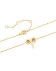 Zodiac Sign Splendour Necklace - Gold/Silver
