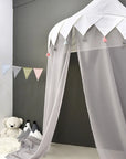 Premium Baby Nursery Mosquito Net Teepee Tent, 110x180 cm, Stylish and Protective for Infants by Baby Lamby at brixbailey.com