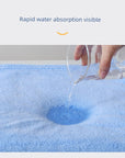 Soft Square Baby Bath Towel - Polyester/Cotton Blend for Newborns 0-12 Months | Model FW01 by Baby Lamby at brixbailey.com