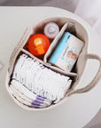 Multipurpose Nappy Basket with Compartments-2