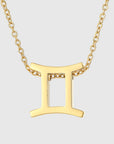 Zodiac Sign Splendour Necklace - Gold/Silver