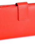 SADDLER GEORGIE Leather Double-Sided Purse - 13 Card Slots, Generous Space for Notes and Coins - RFID Protected