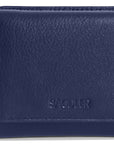 SADDLER CARLA Handmade Leather Compact Trifold Purse – RFID Protected | 5 Card Slots, ID Window & Zipped Coin Pocket | Gift Boxed