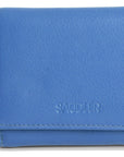 SADDLER CARLA Handmade Leather Compact Trifold Purse – RFID Protected | 5 Card Slots, ID Window & Zipped Coin Pocket | Gift Boxed