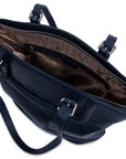 Sienna Zip Top Tote Shopper Bag for Women - Handmade by Saddler