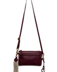 Heather Leather Clutch & Crossbody Bag - Handmade by Saddler – Versatile & Compact