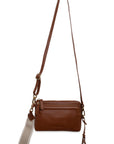 Heather Leather Clutch & Crossbody Bag - Handmade by Saddler – Versatile & Compact