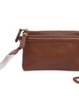 Heather Leather Clutch & Crossbody Bag - Handmade by Saddler – Versatile & Compact