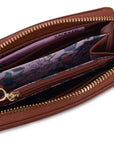 SADDLER "Annie" 3 Way Zipper RFID Real Leather Zipper Wallet (Gift Boxed)