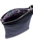 SADDLER "Mabel" Zip Top Real Leather Glasses Case with Card Holder (Gift Boxed)