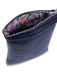 SADDLER "Mabel" Zip Top Real Leather Glasses Case with Card Holder (Gift Boxed)