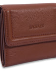 SADDLER "Edith" RFID Trifold Real Leather Card Case (Gift Boxed)