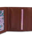 SADDLER "Edith" RFID Trifold Real Leather Card Case (Gift Boxed)