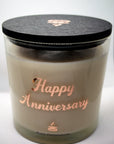 Personalised Simple Scents Grand Opulence 3 Wick Candle | Split Letter Monogram 640g